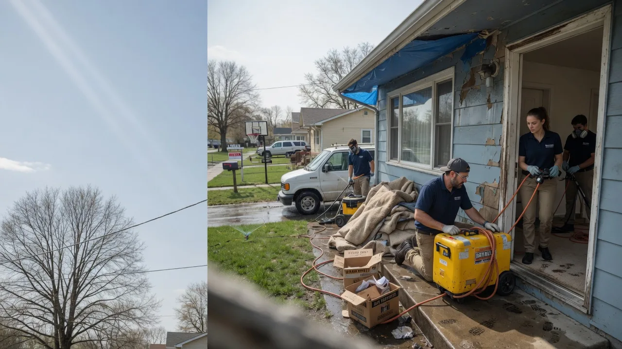 Basement Flood Cleanup in Gaithersburg, MD near me